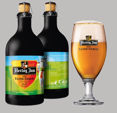 Hertog Jan Het Elfde Gebod bij AH en Mitra